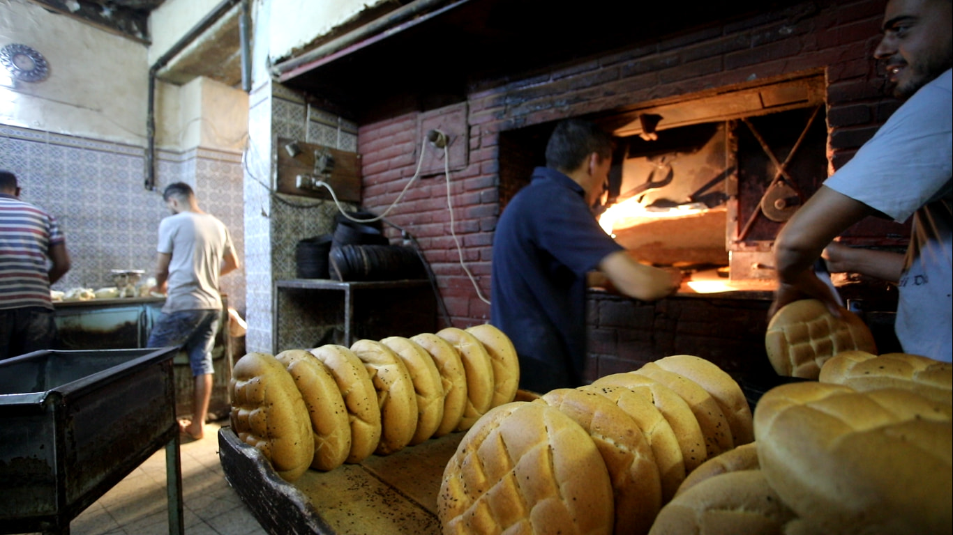 أشهر مخبزة في مدينة القيروان
