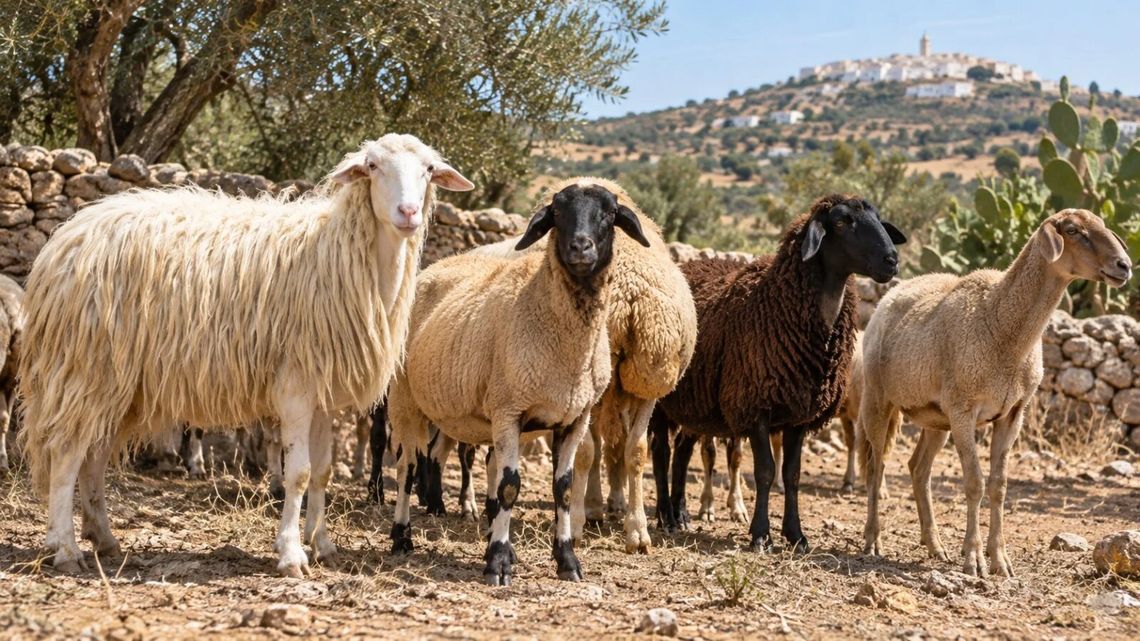 تضم تونس عددا من سلالات الأغنام التي ارتبطت تاريخيا بالبيئة المحلية وبأنظمة الرعي وإنتاج اللحوم والحليب