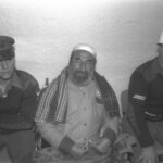 الشيخ أحمد ياسين خلال محاكمته في غزة عام 1990