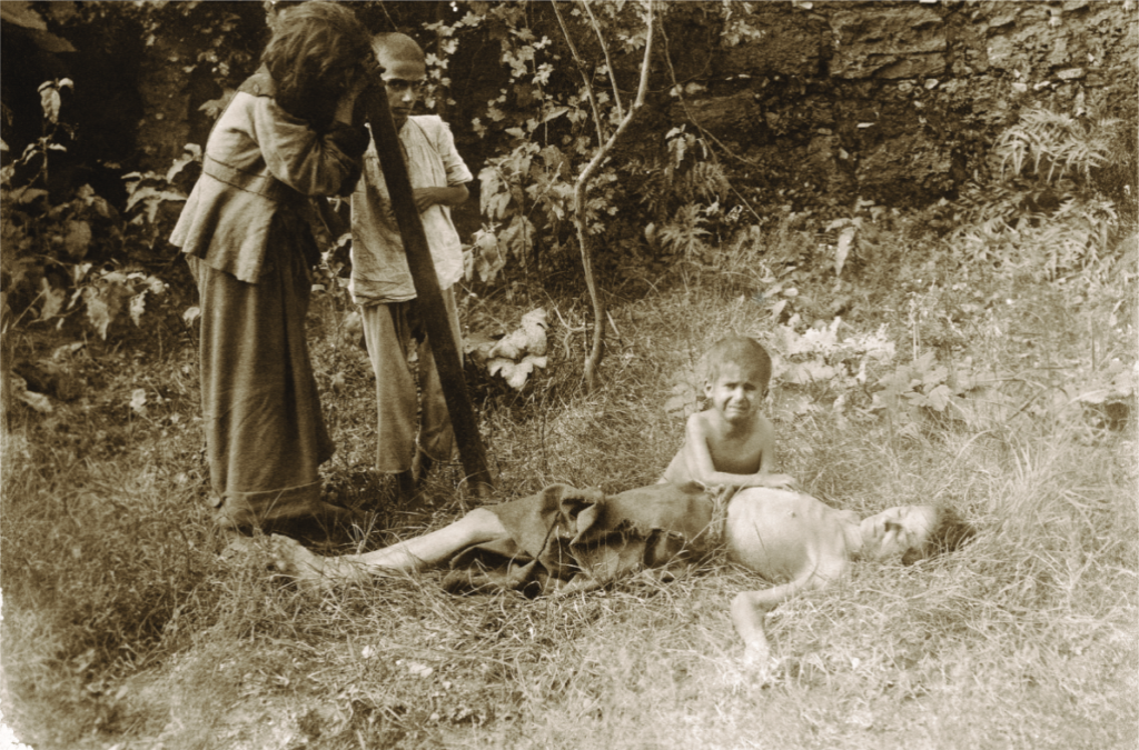ضحايا من مجاعة جبل لبنان خلال الحرب العالمية الأولى بين 1915 و1918