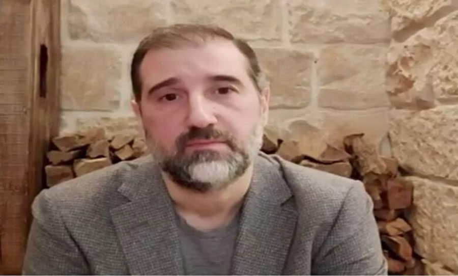 رامي مخلوف في أحد مقاطع الفيديو التي نشرها عام 2020